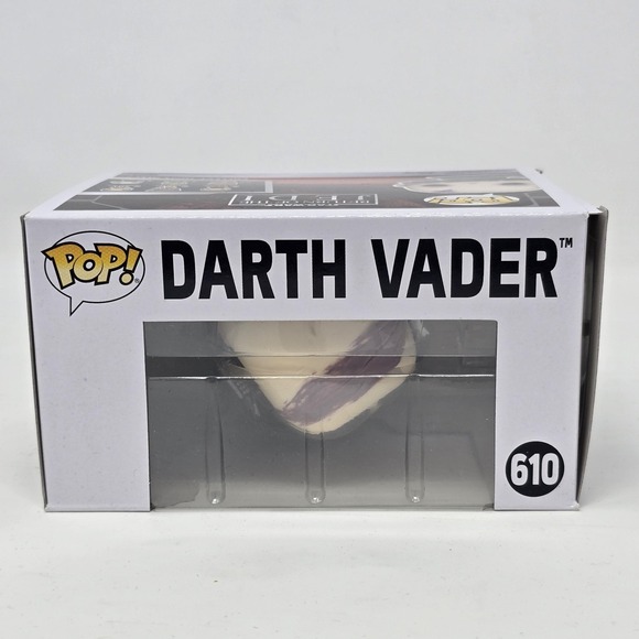 Star Wars Funko Pop Darth Vader 610 ROTJ 40th Anniversary Black Vinyl Bobblehead - Picture 5 of 6